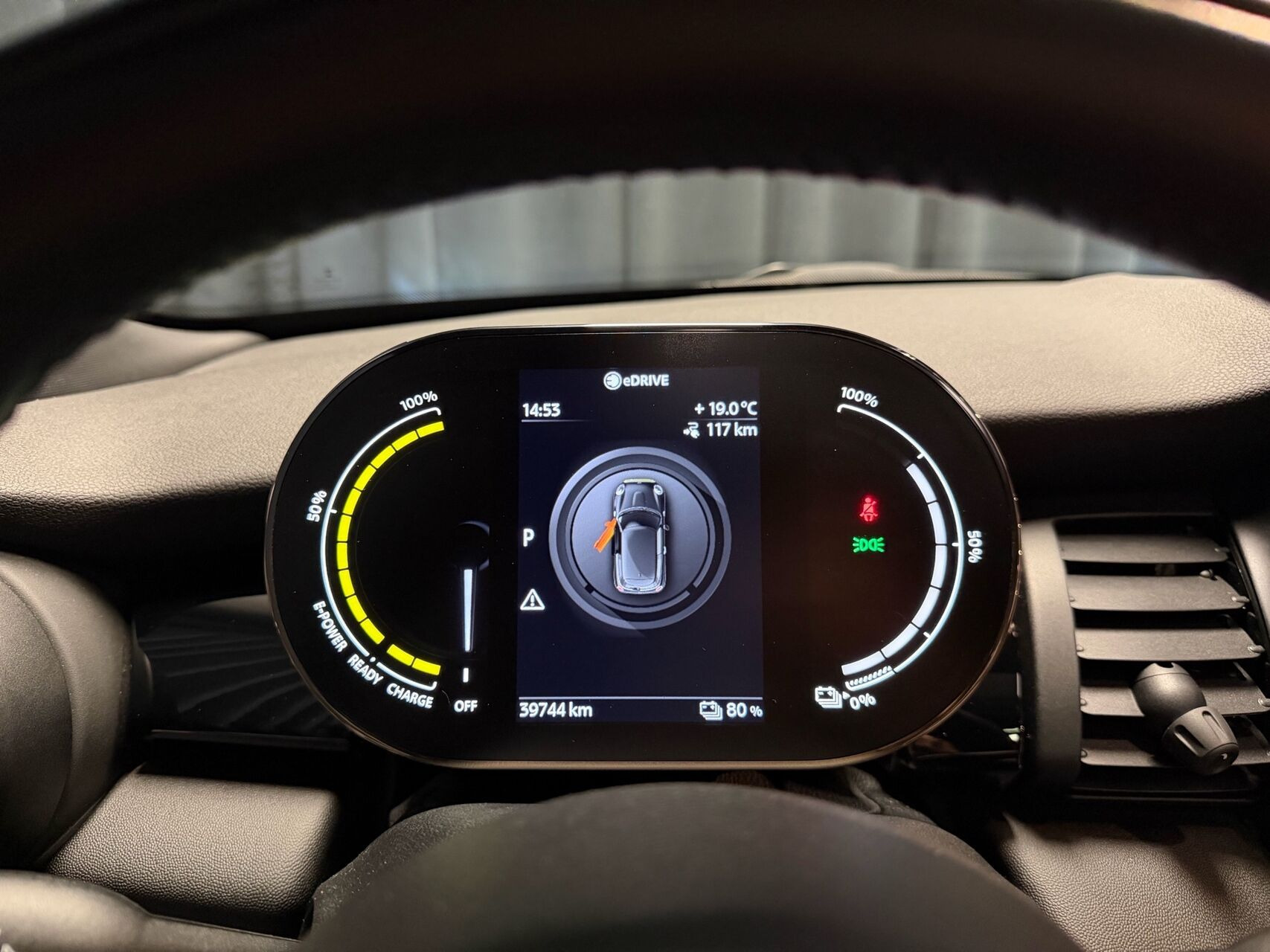 Grøn Mini Cooper fra 2020