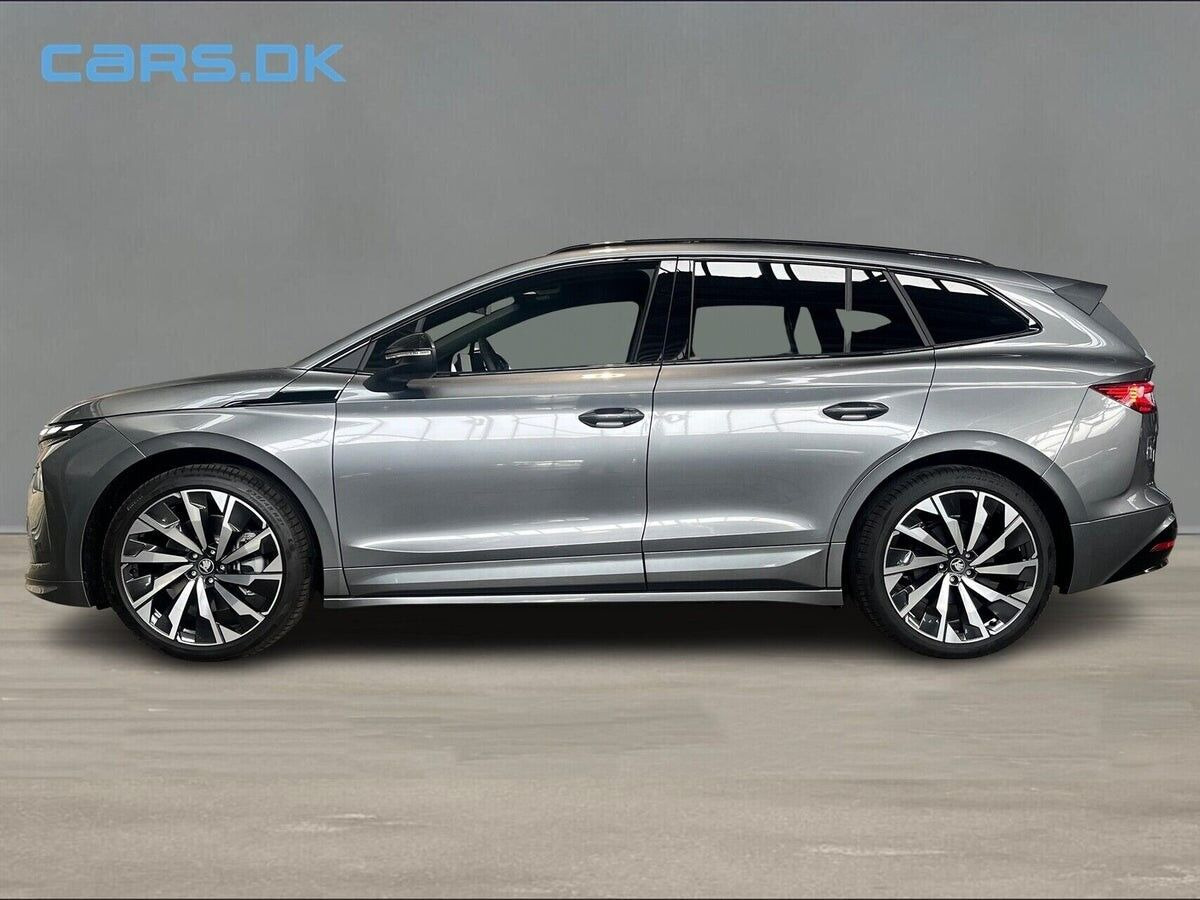 Grå Skoda Enyaq fra 2026