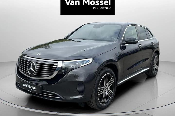 Grå Mercedes EQC400 fra 2021