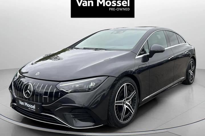 Grå Mercedes EQE 43 AMG fra 2023