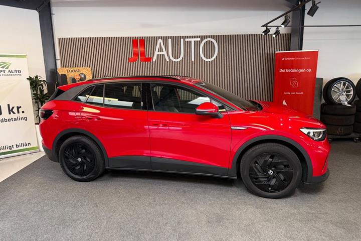 Rød VW ID.4 fra 2023