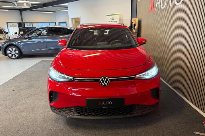 Rød VW ID.4 fra 2023