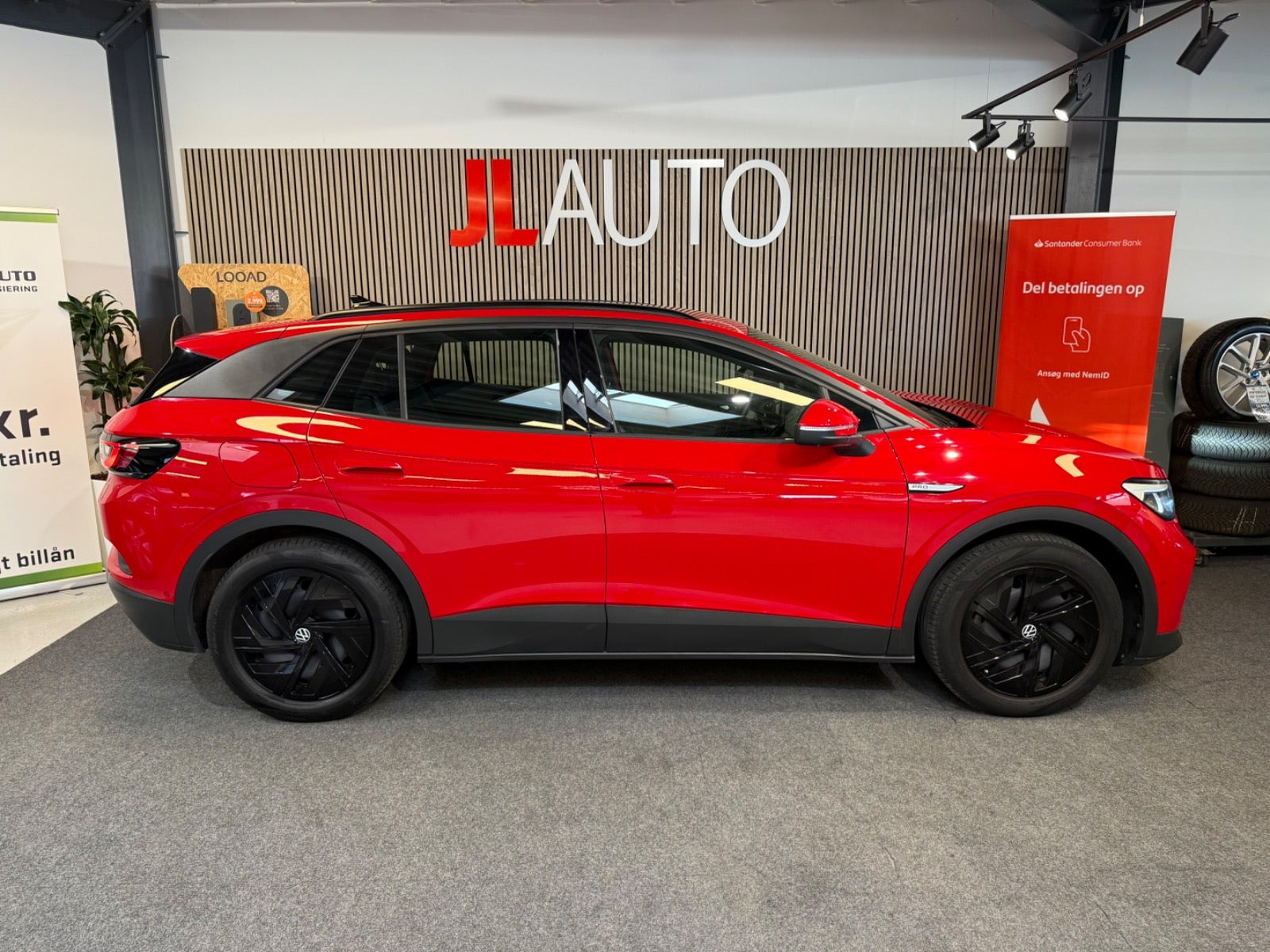 Rød VW ID.4 fra 2023