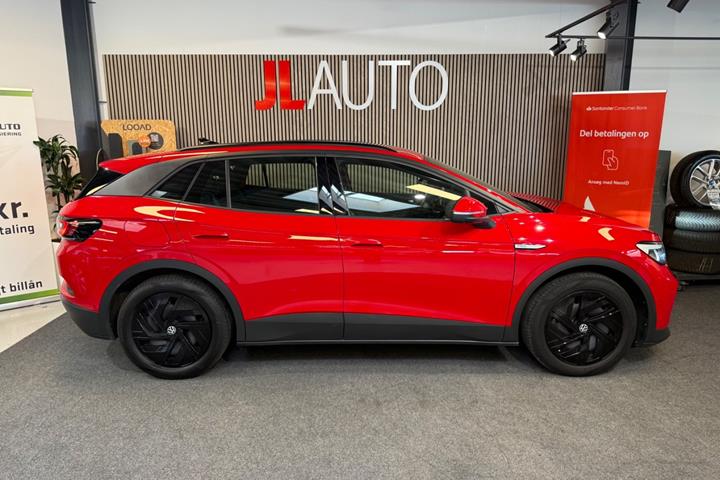 Rød VW ID.4 fra 2023