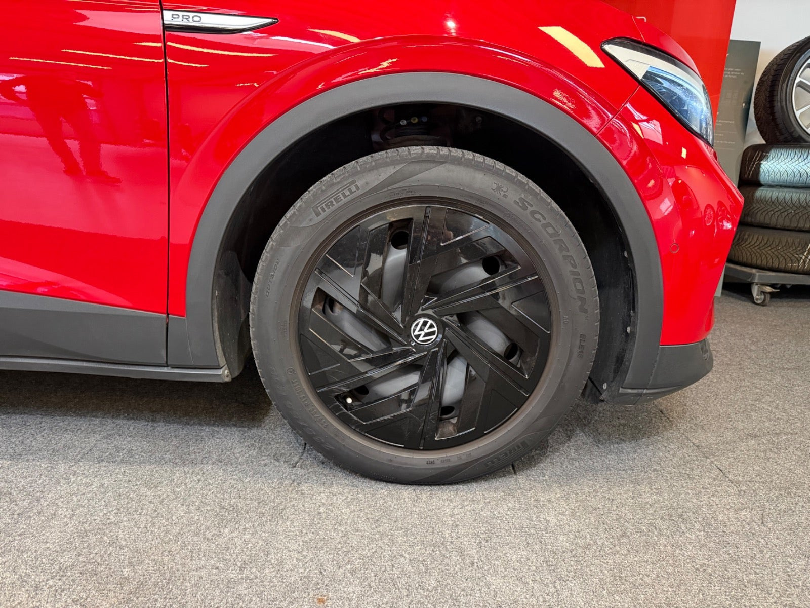 Rød VW ID.4 fra 2023