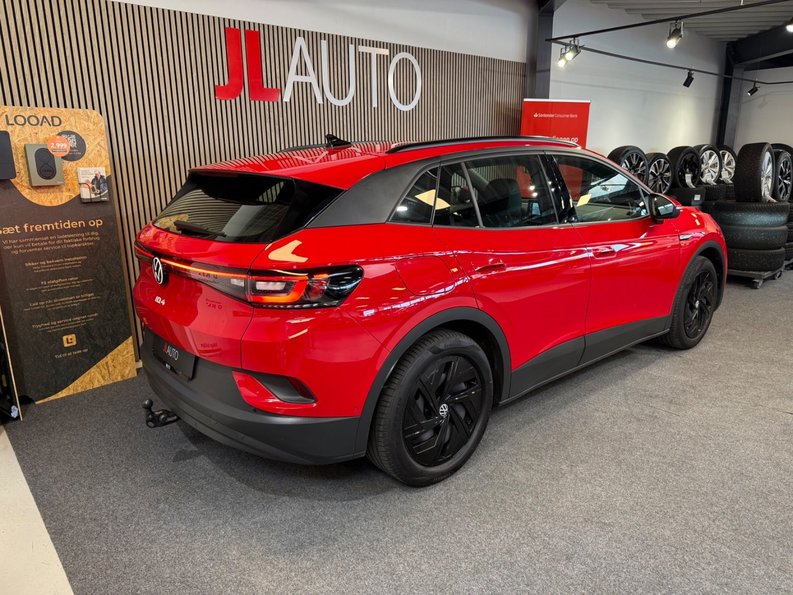 Rød VW ID.4 fra 2023