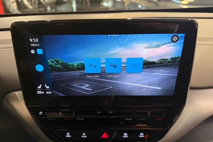 Rød VW ID.4 fra 2023