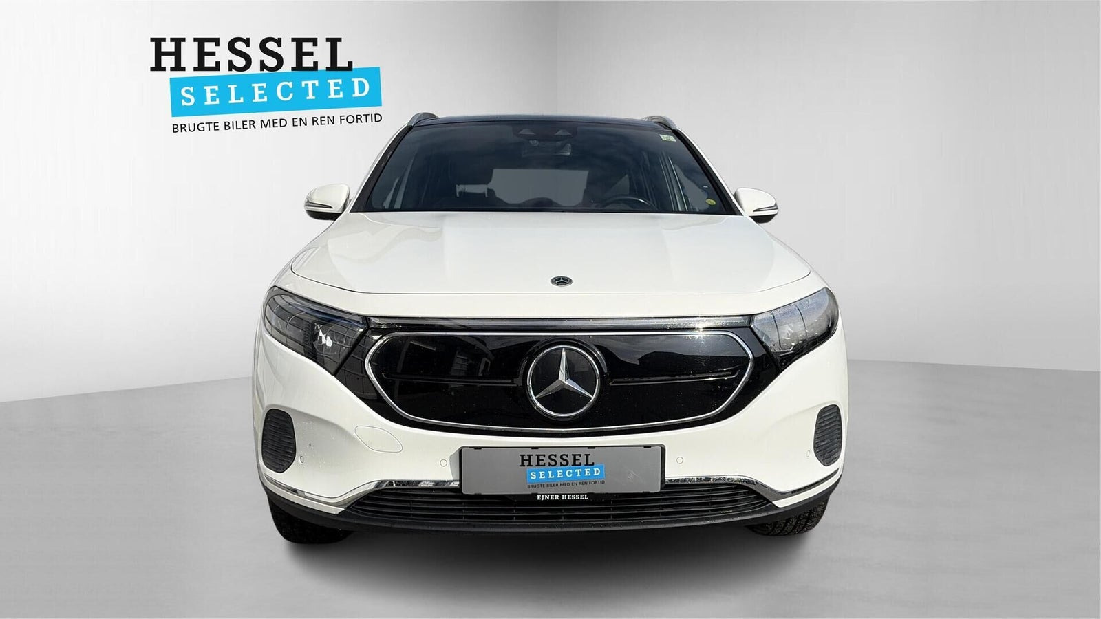 Hvid Mercedes EQA250 fra 2021