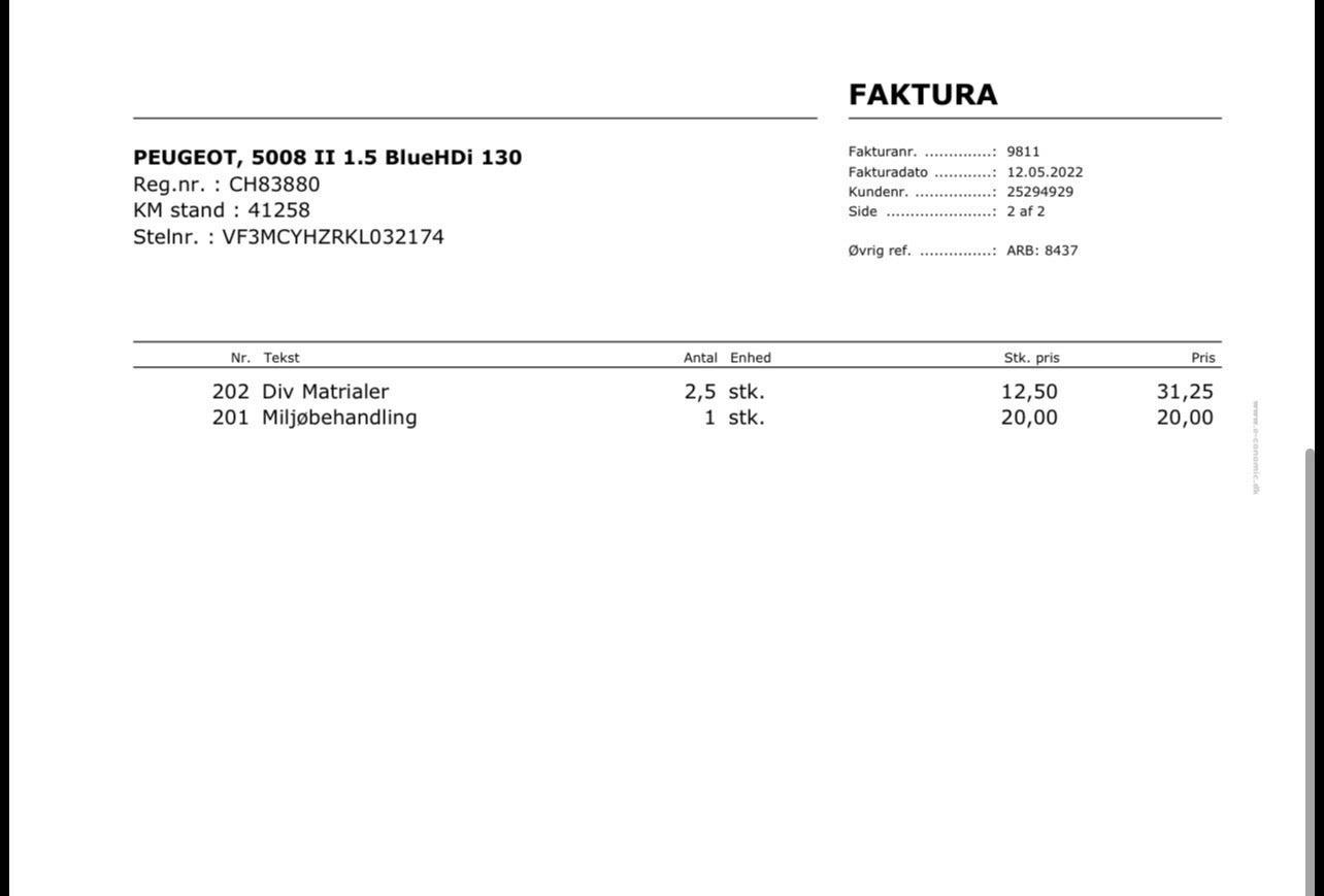 undefined Peugeot 5008 fra 2019