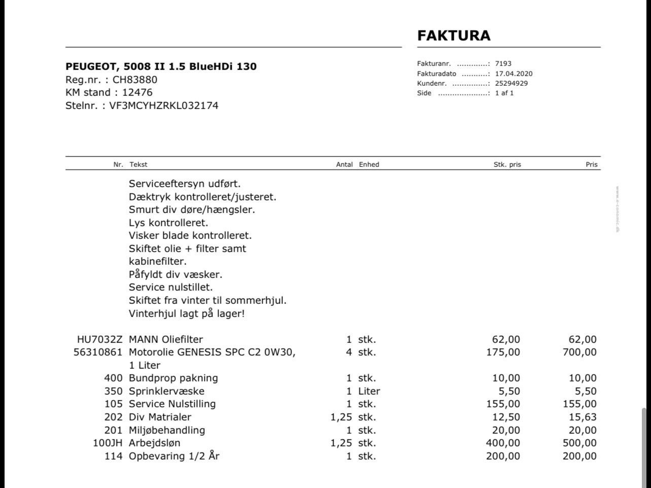 undefined Peugeot 5008 fra 2019
