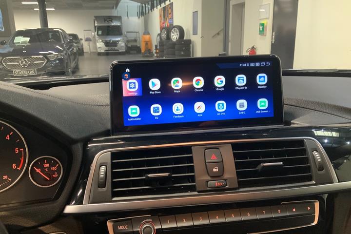 Grå BMW 420d fra 2019