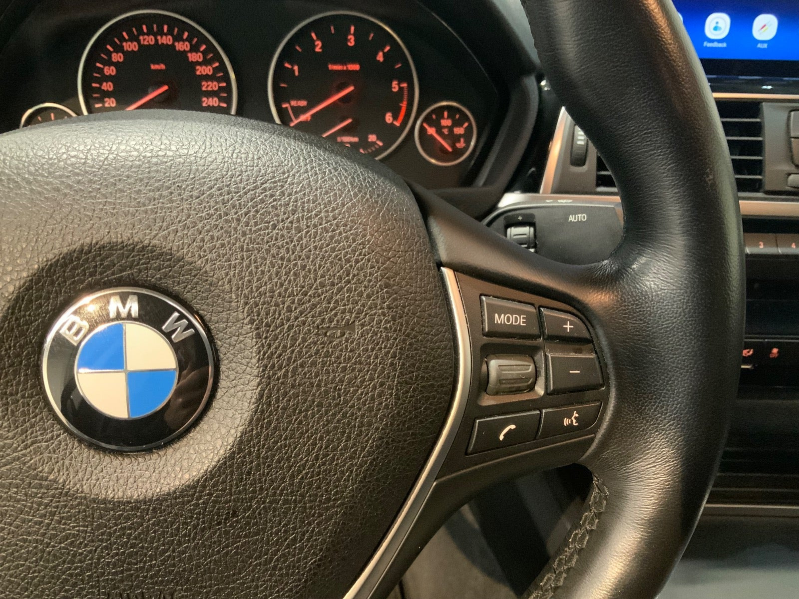 Grå BMW 420d fra 2019