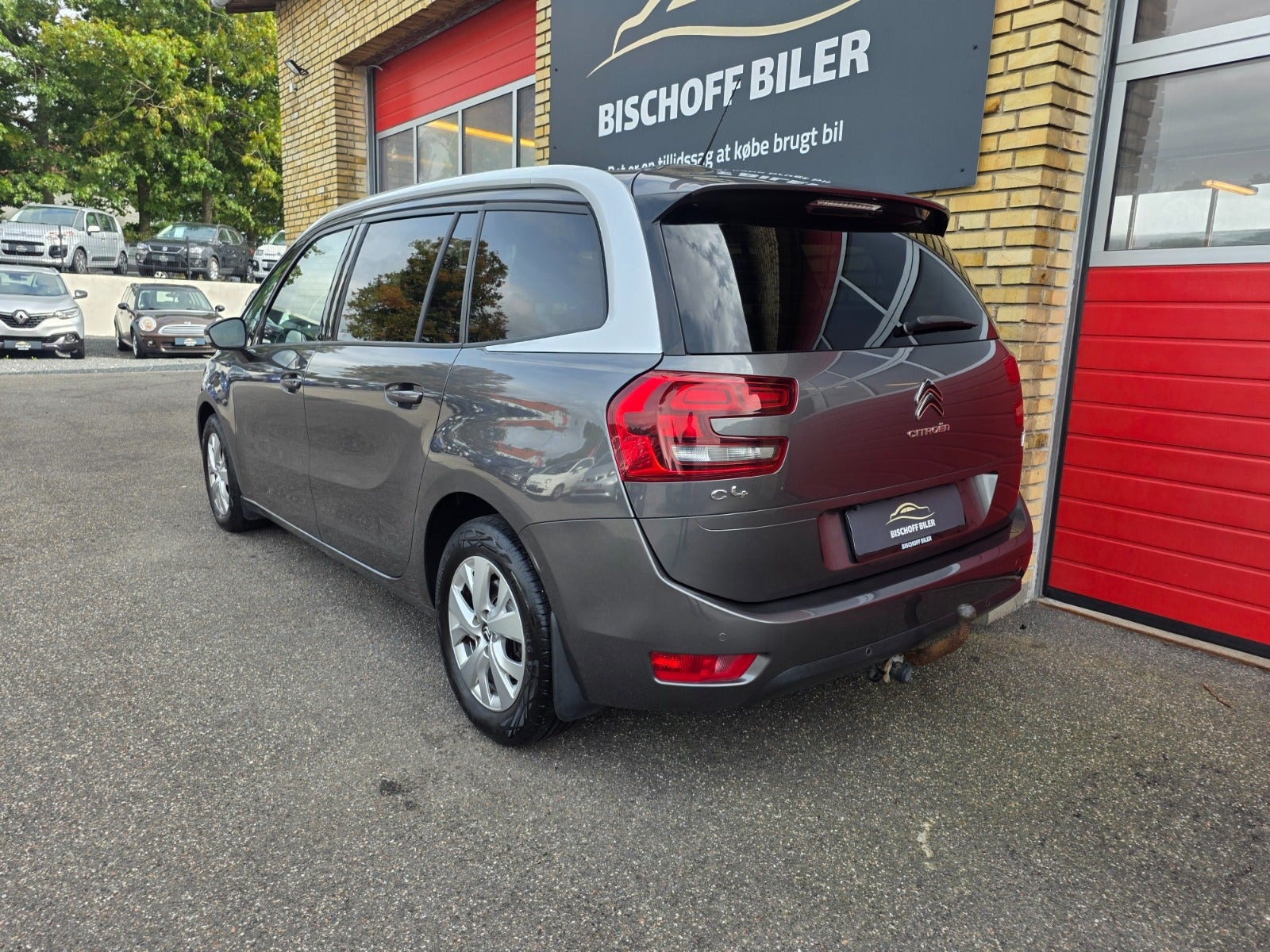 Grå Citroën Grand C4 Picasso fra 2018