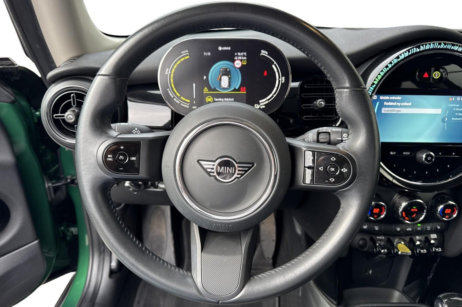 Grøn Mini Cooper SE fra 2023