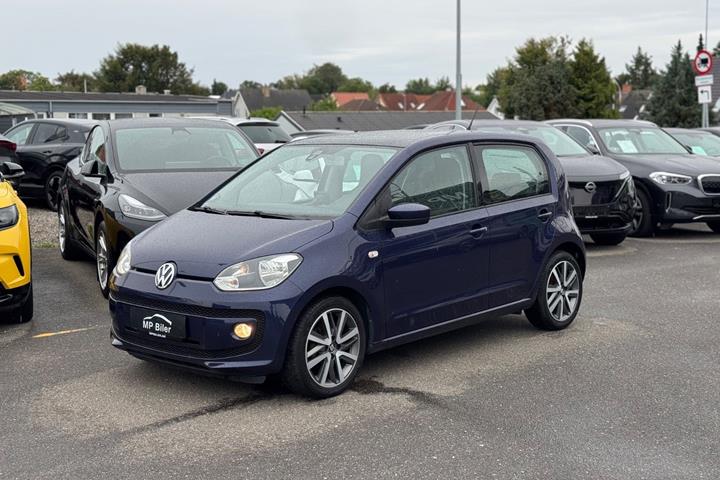 Blå VW UP! fra 2016