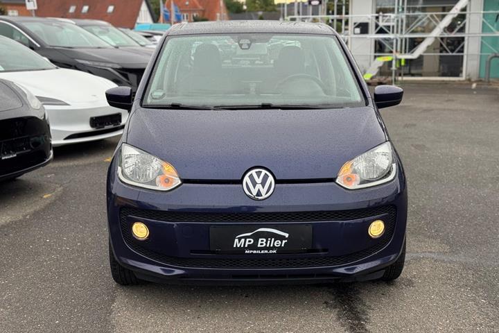 Blå VW UP! fra 2016