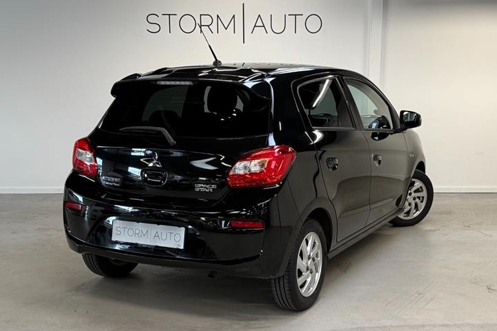 Sort Mitsubishi Space Star fra 2019
