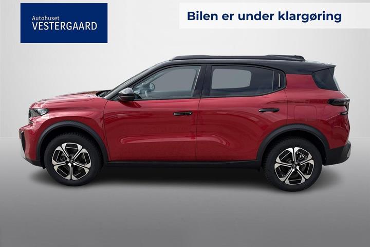 Rød Citroën e-C3 Aircross fra 2025