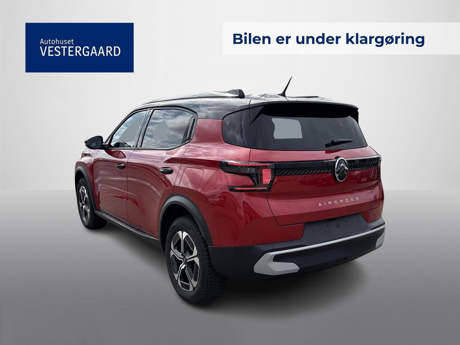 Rød Citroën e-C3 Aircross fra 2025