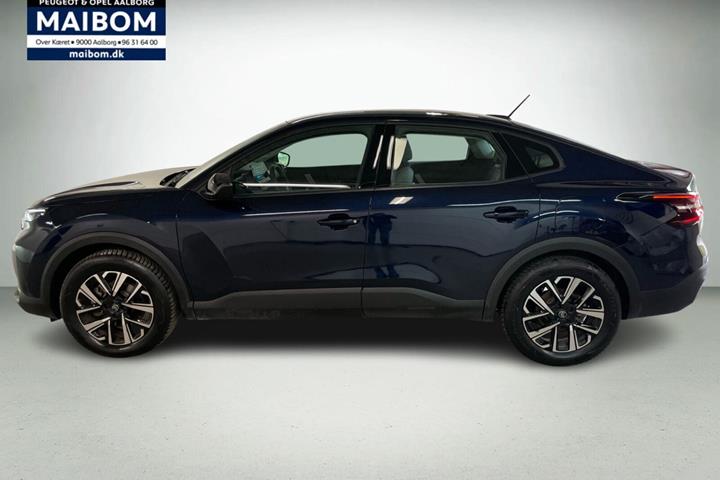 Blå Citroën ë-C4 X fra 2025