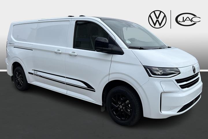 Hvid VW e-Transporter fra 2026