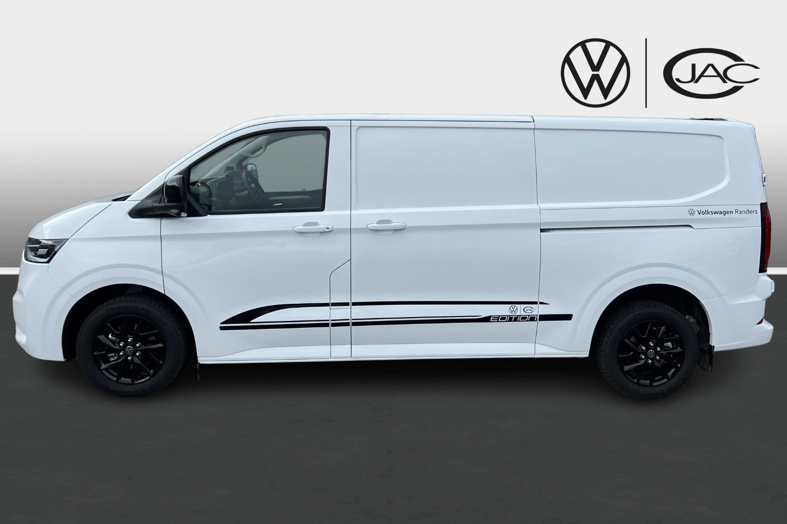 Hvid VW e-Transporter fra 2026