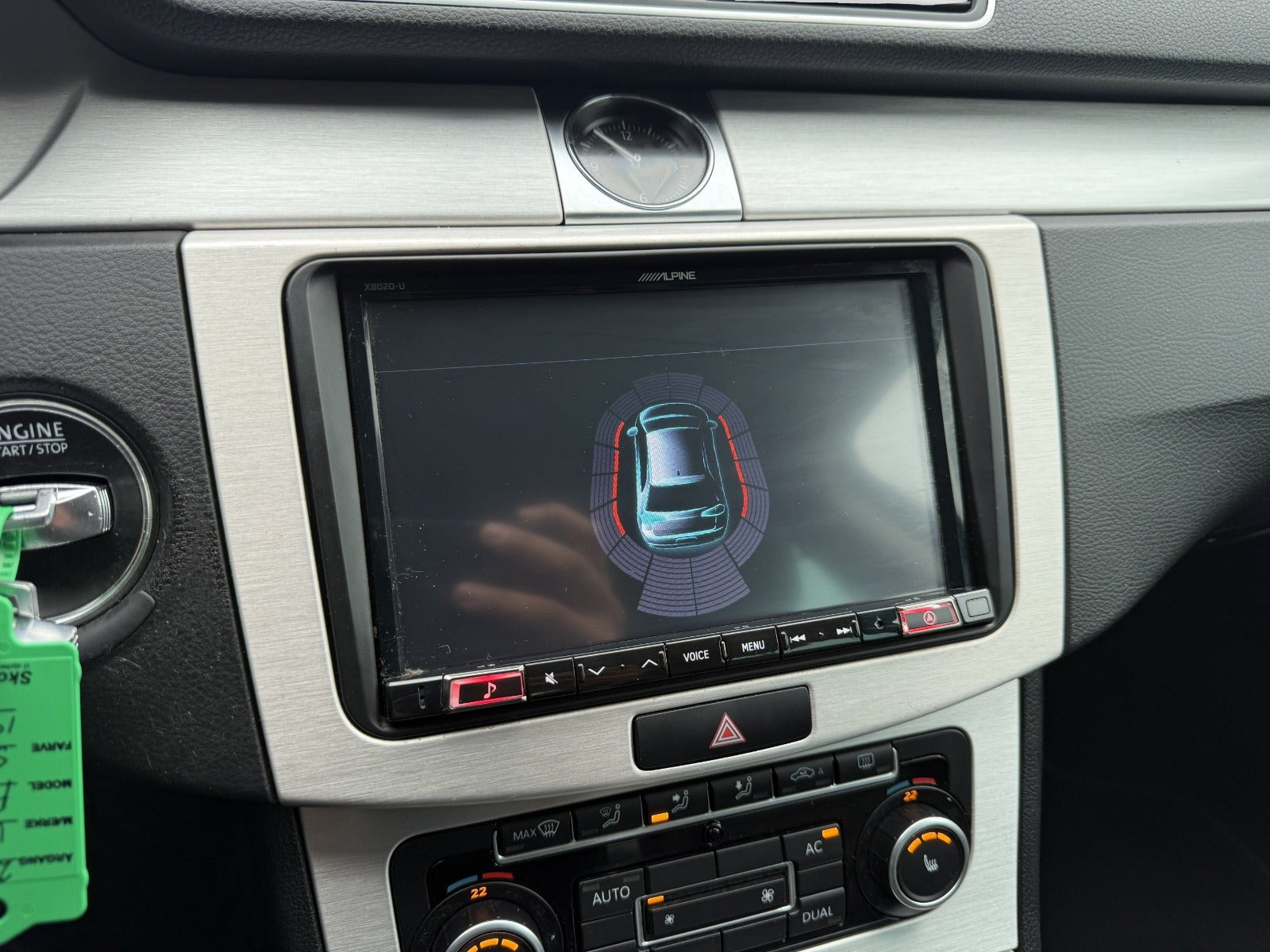 Sort VW Passat fra 2011