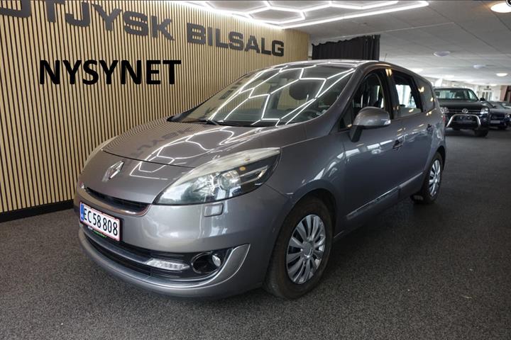 Grå Renault Grand Scenic III fra 2012 set udefra