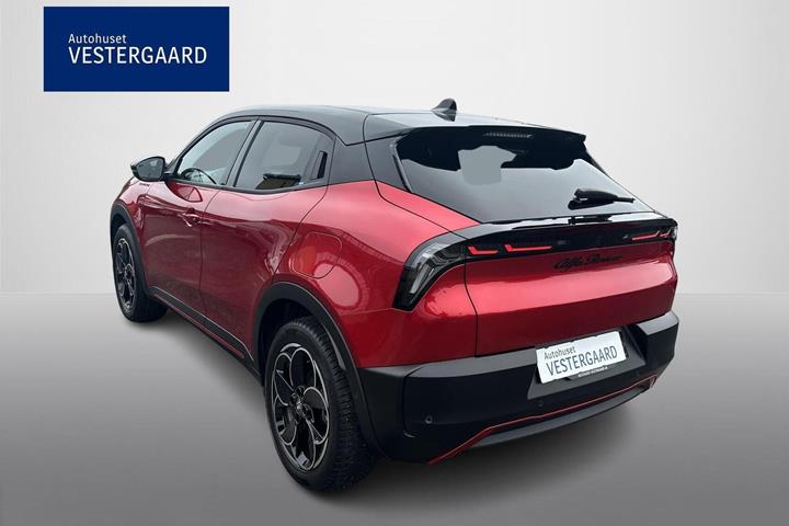 Rød Alfa Romeo Junior fra 2025