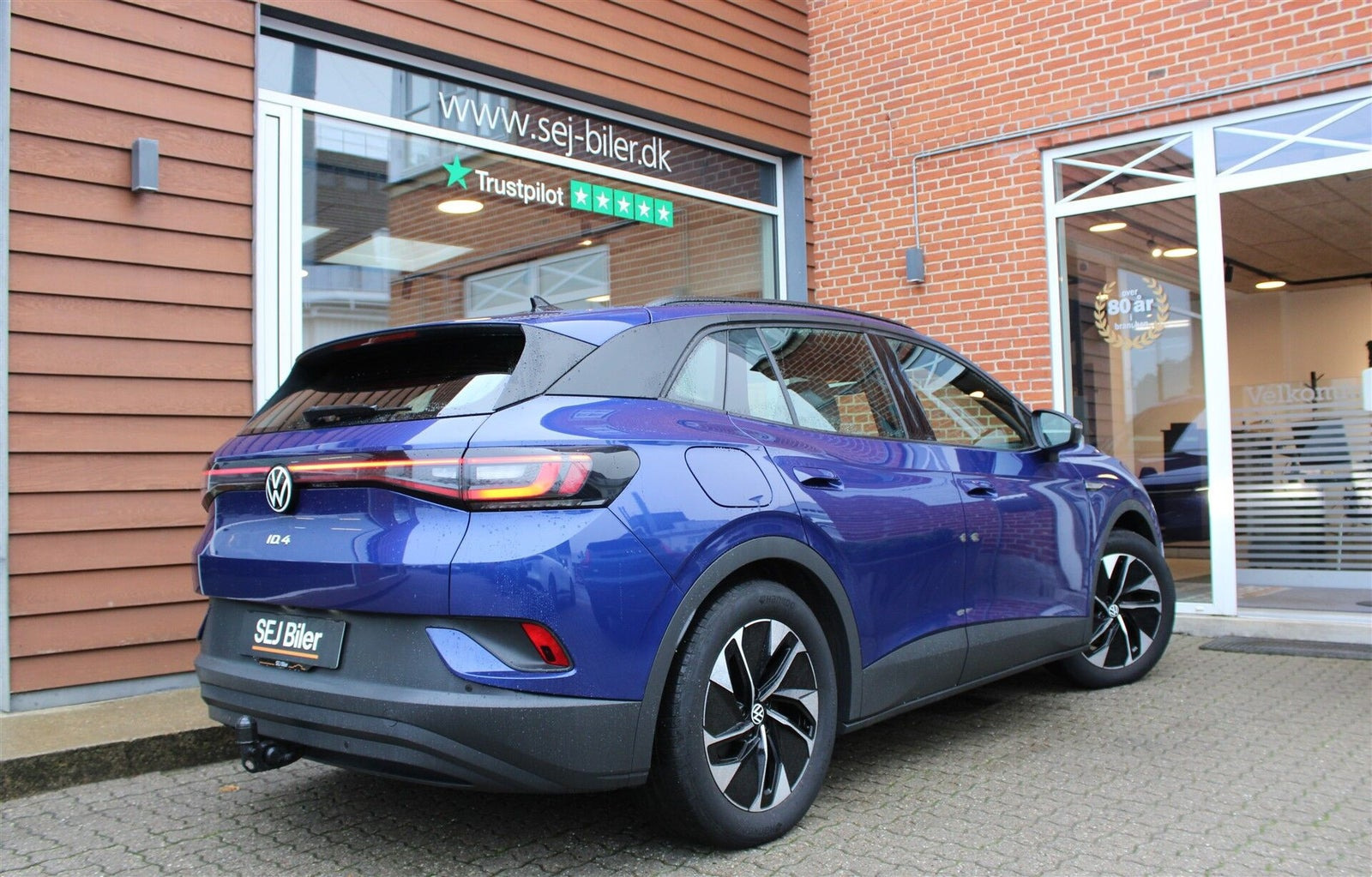 Blå VW ID.4 fra 2024