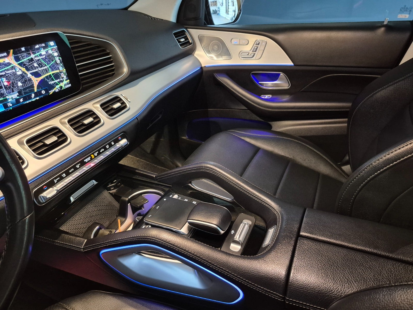 Grå Mercedes GLE350 de fra 2022