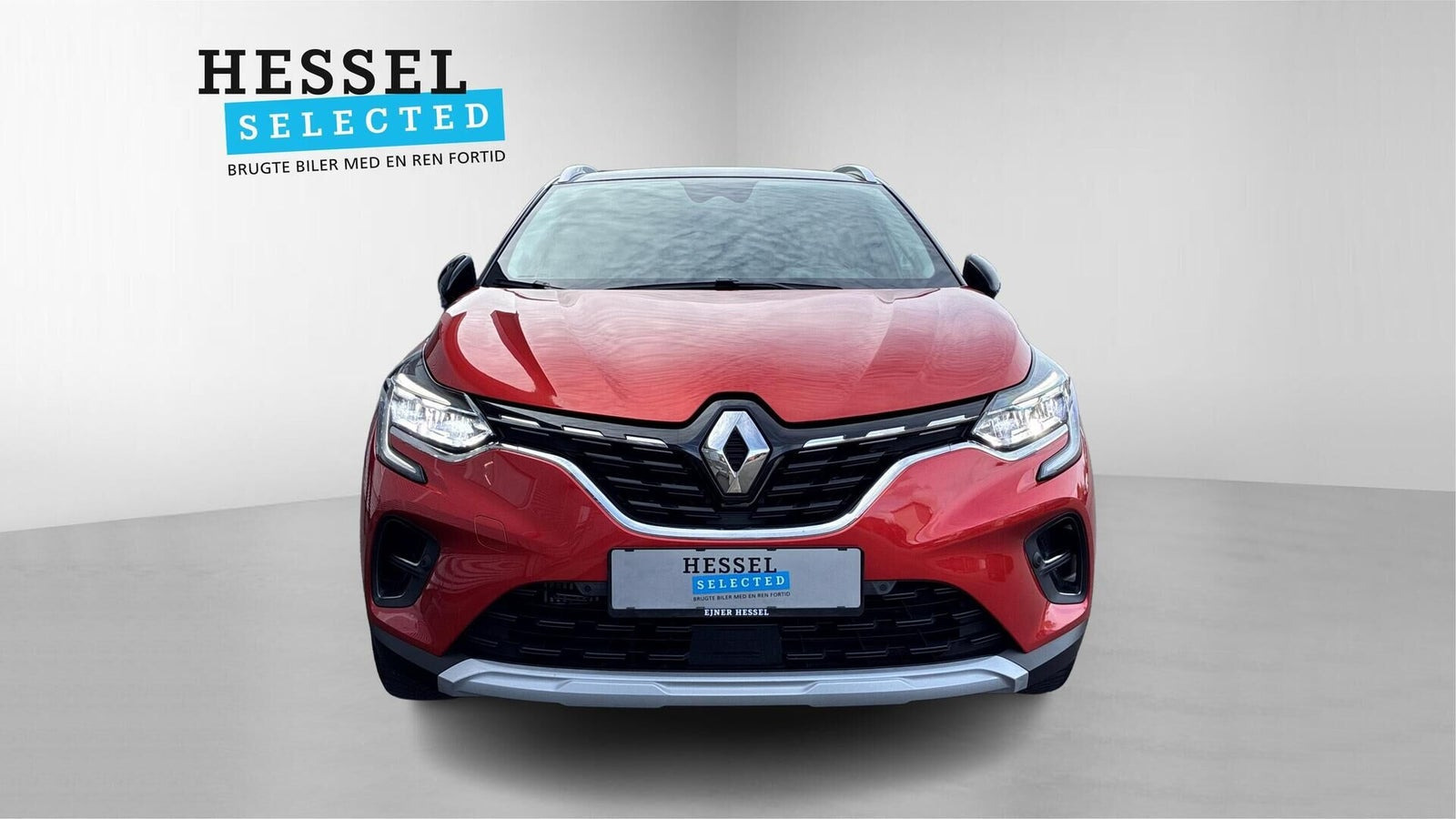 Rød Renault Captur fra 2021