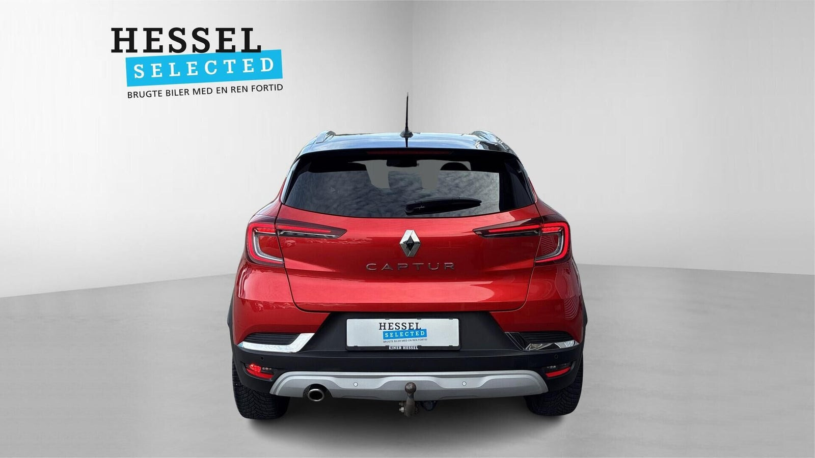 Rød Renault Captur fra 2021