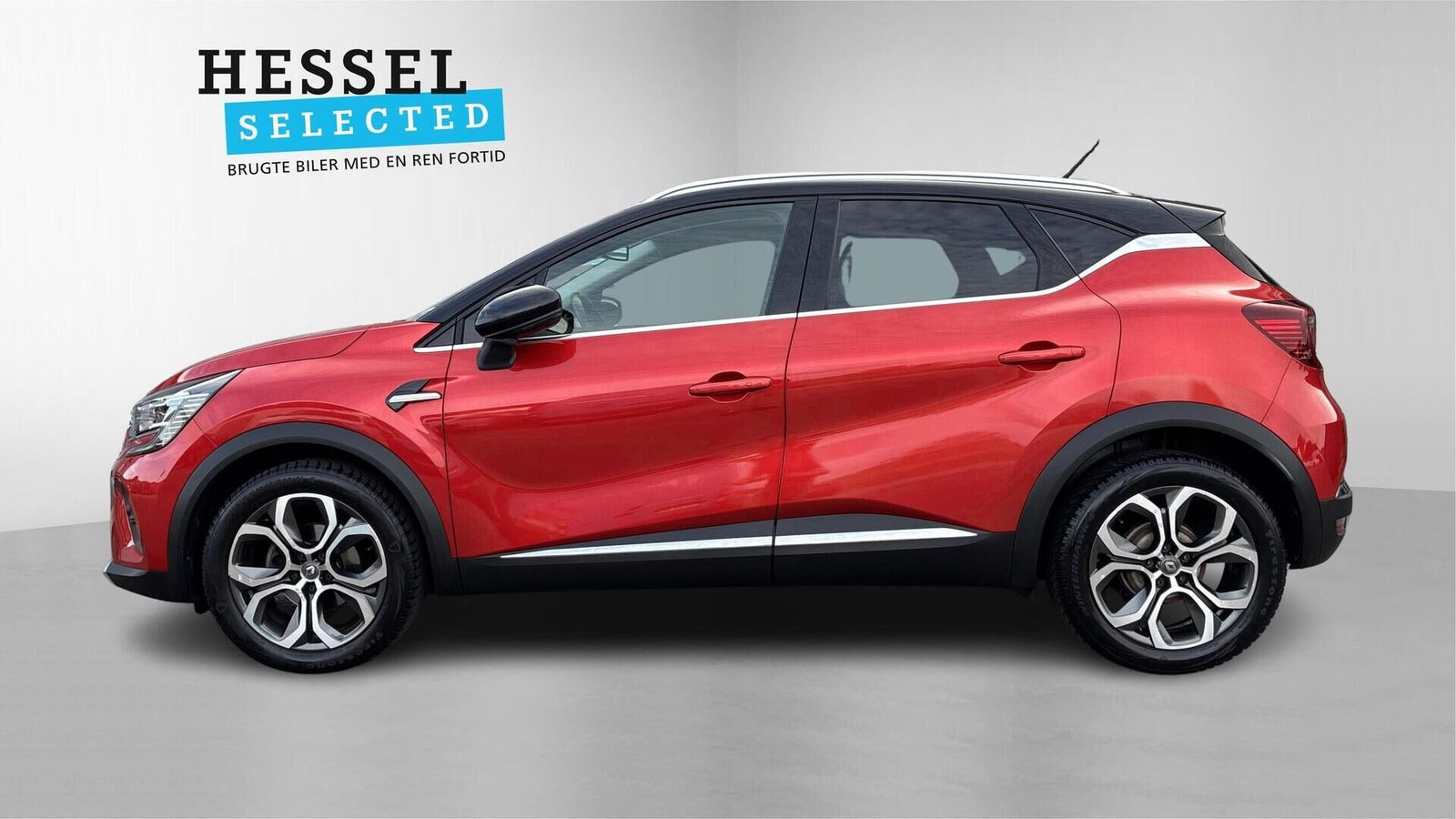 Rød Renault Captur fra 2021