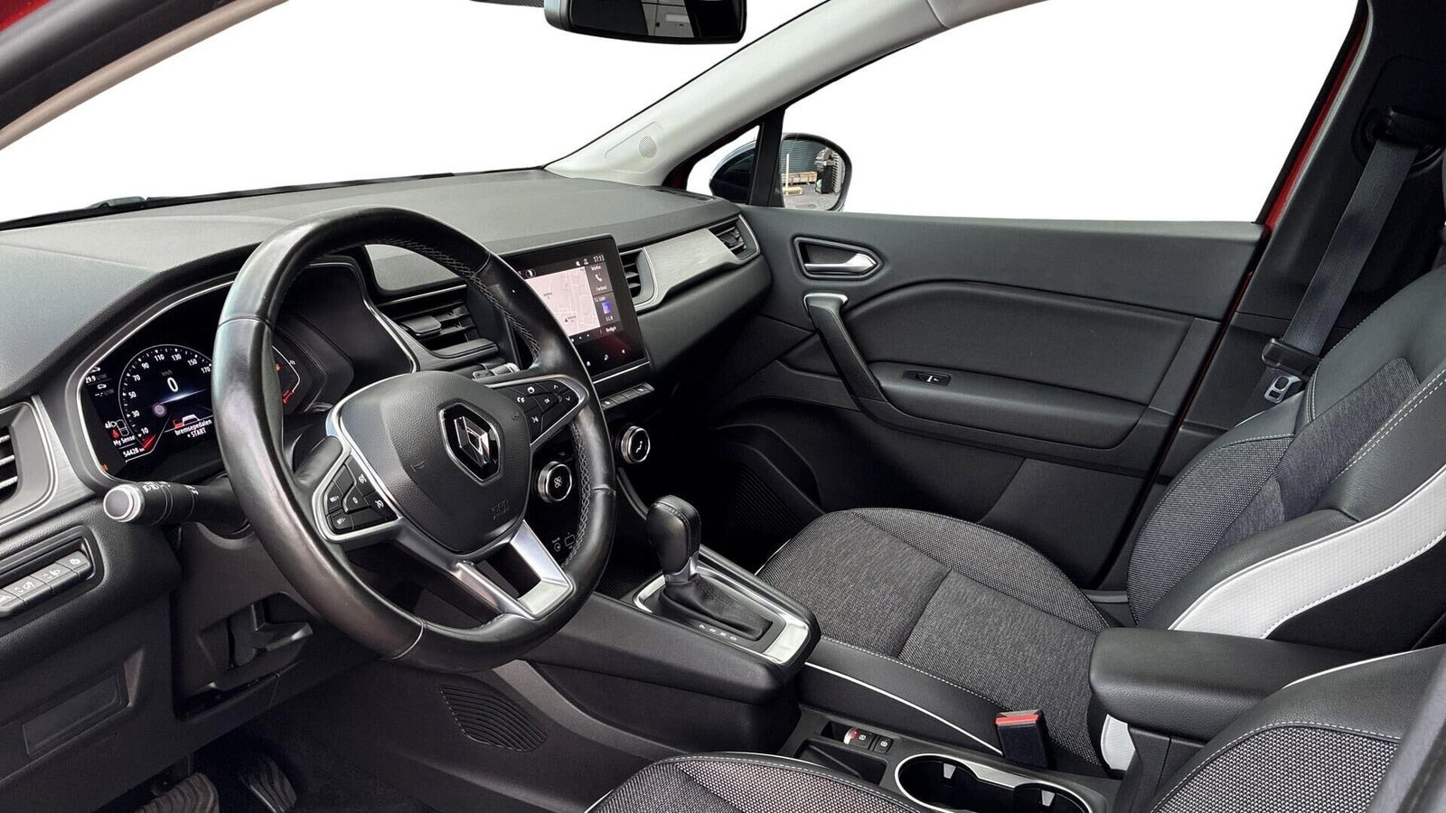 Rød Renault Captur fra 2021