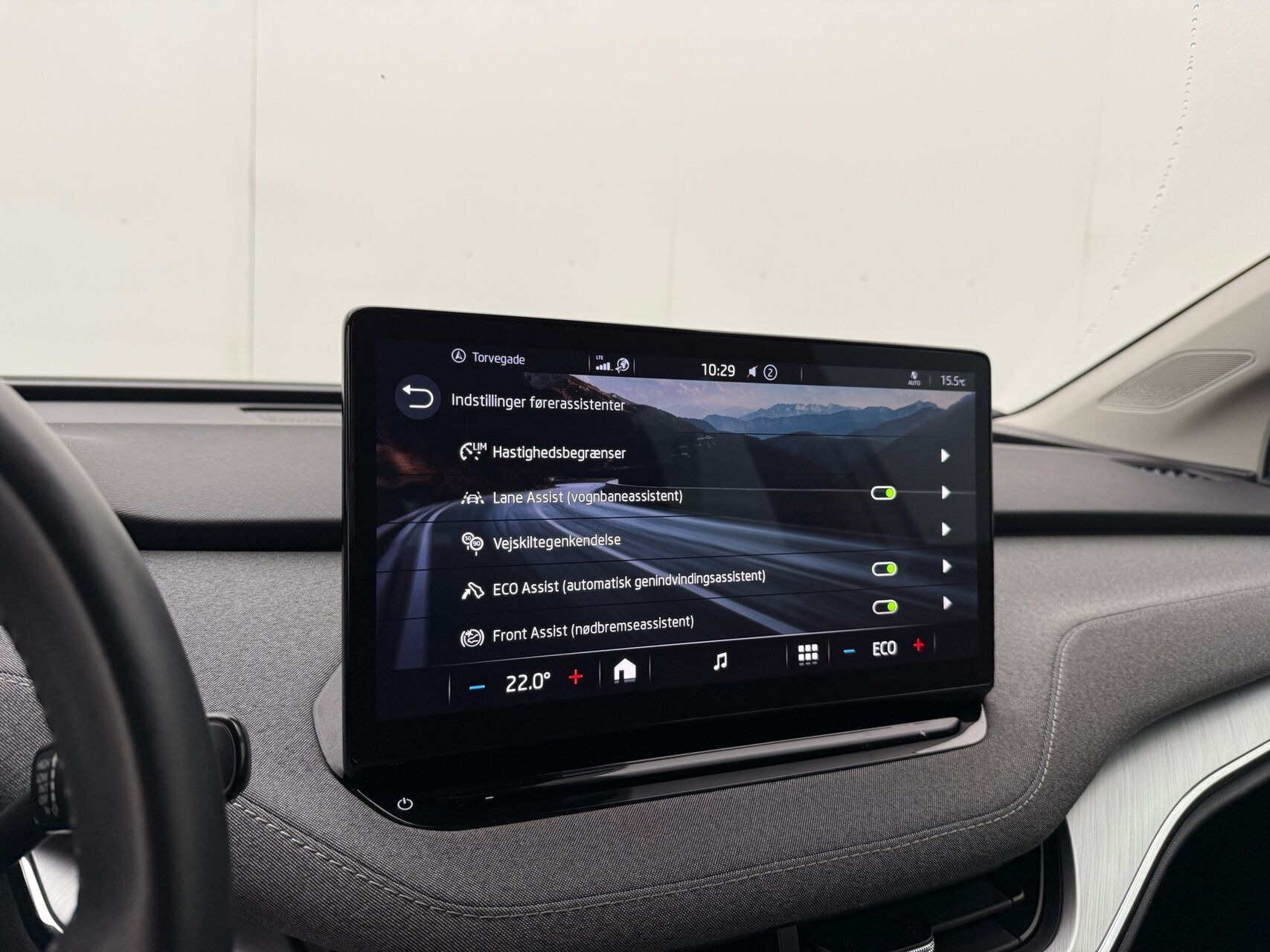 Sølv Skoda Enyaq fra 2021