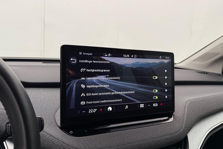 Sølv Skoda Enyaq fra 2021