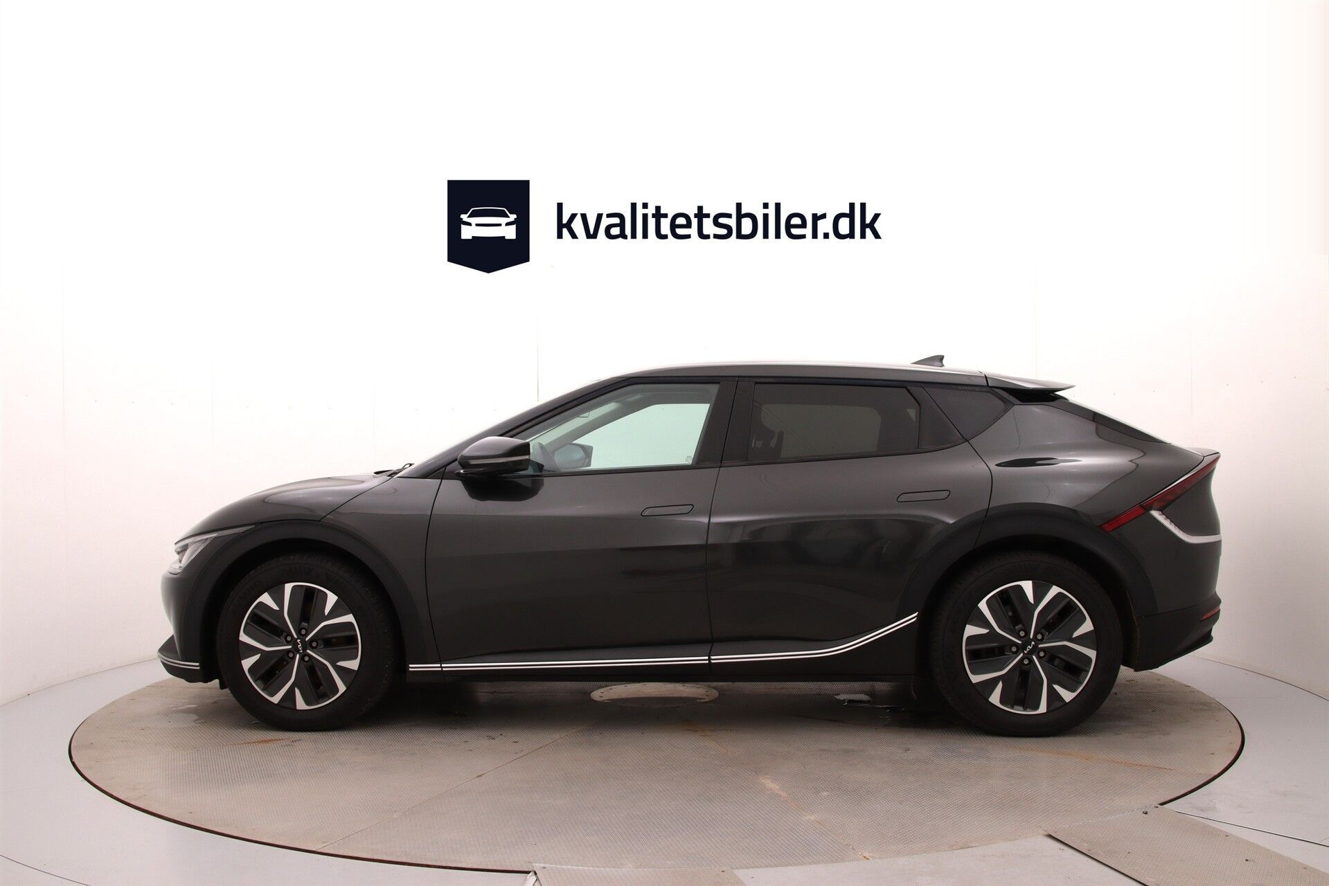 Grå Kia EV6 fra 2022