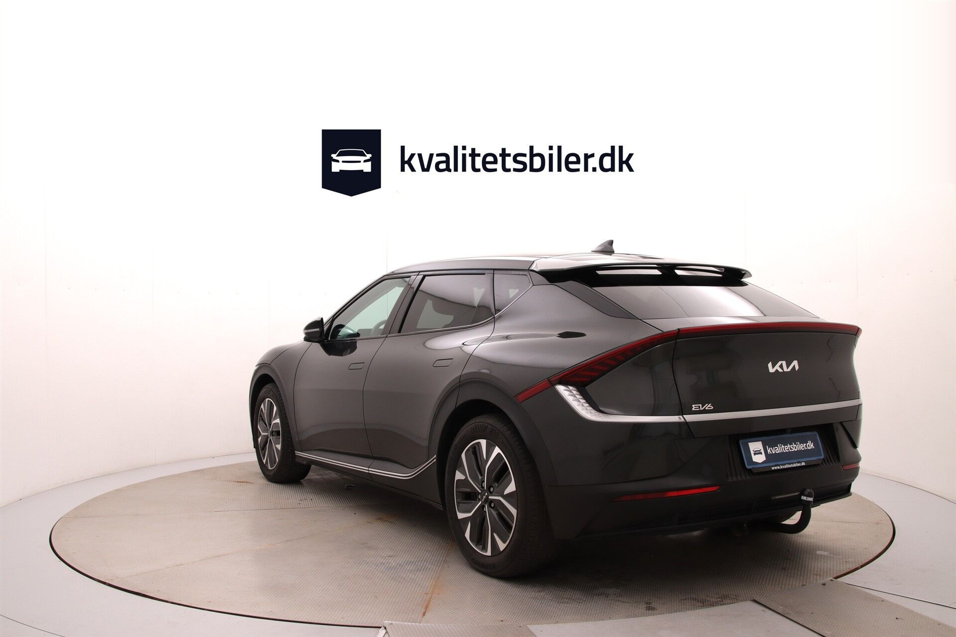 Grå Kia EV6 fra 2022