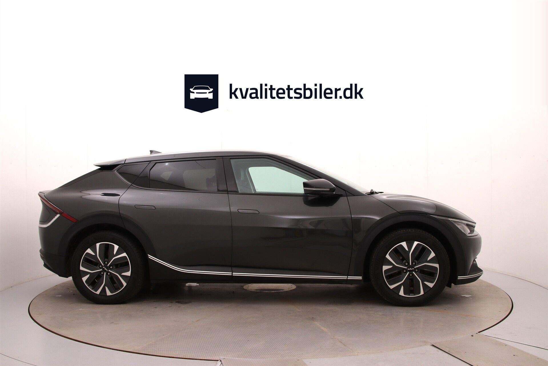 Grå Kia EV6 fra 2022