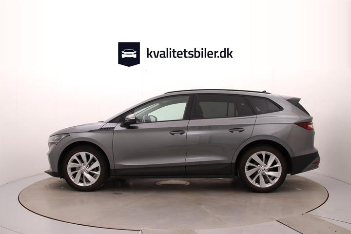Grå Skoda Enyaq fra 2022