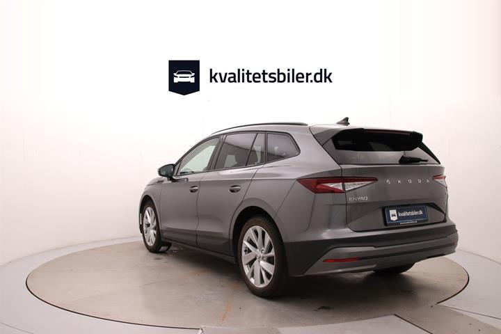 Grå Skoda Enyaq fra 2022