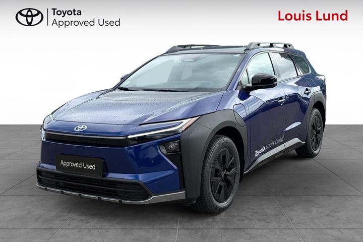 Blå Toyota bZ4X Touring fra 2026
