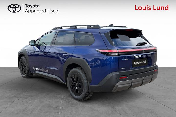 Blå Toyota bZ4X Touring fra 2026