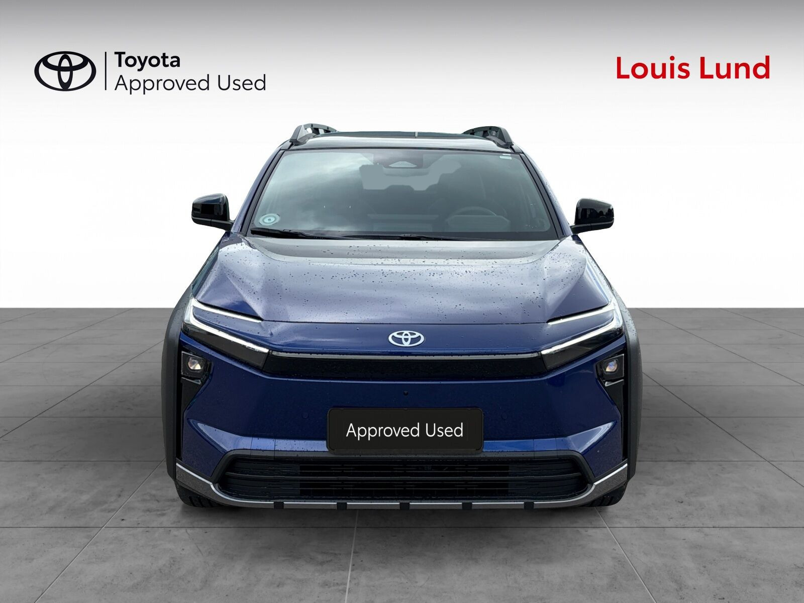 Blå Toyota bZ4X Touring fra 2026