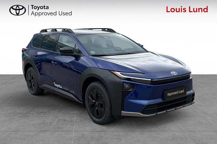 Blå Toyota bZ4X Touring fra 2026