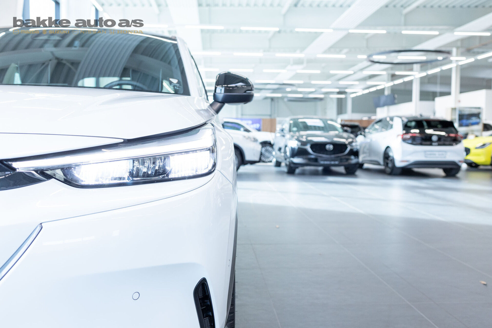 Hvid Honda e:Ny1 fra 2024