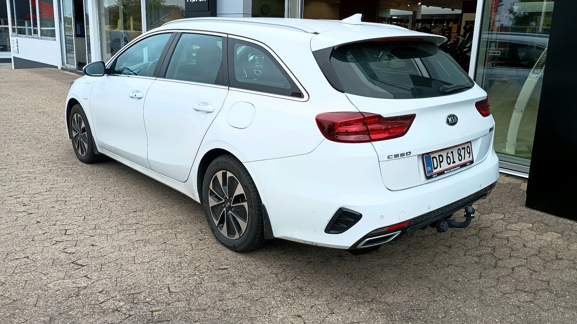 Hvid Kia Ceed fra 2020