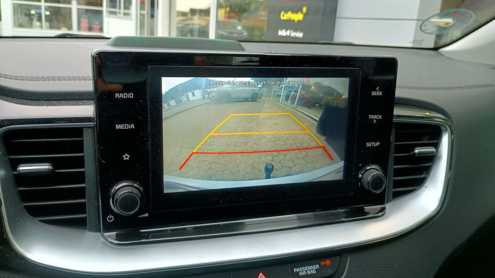 Hvid Kia Ceed fra 2020