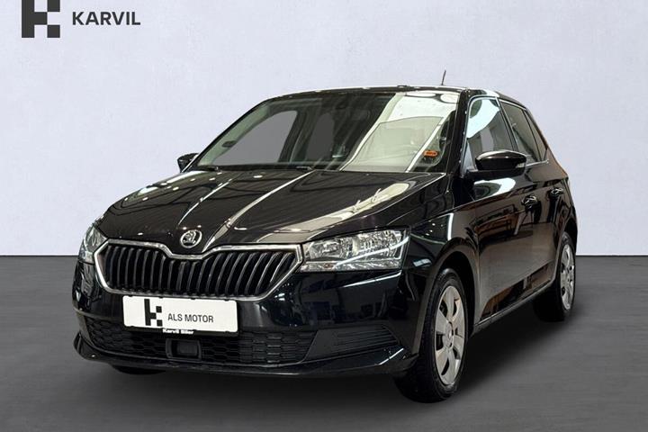 Sort Skoda Fabia fra 2020